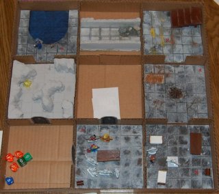 dungeon board layout