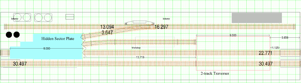 Industrial Yard Track Layout