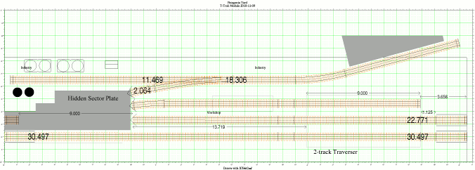 Industrial Yard Track Layout